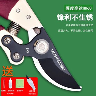 德国精工sk5果树剪树枝专用剪刀粗枝花K剪修枝剪家用园艺省力修花