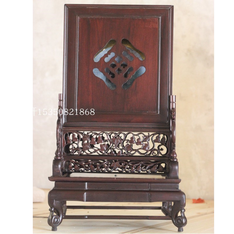 中式复古红木花梨木纯铜镀金y盘屉电子机芯 南京钟 苏钟亨得利