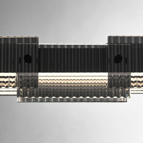 意式极简餐厅吊灯现代简约大x气轻奢玻璃北欧吧台轻奢风一字长条