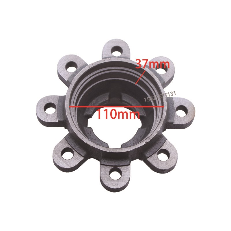 叉车配件 转向轮毂l  适用于合力3吨合力35吨后桥轮毂/哈巴头轮毂