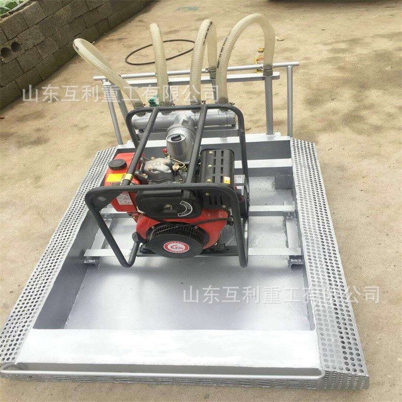 农用船式柴油动力挖藕机 电启动船式挖藕机 船T式池Y塘莲藕收获机