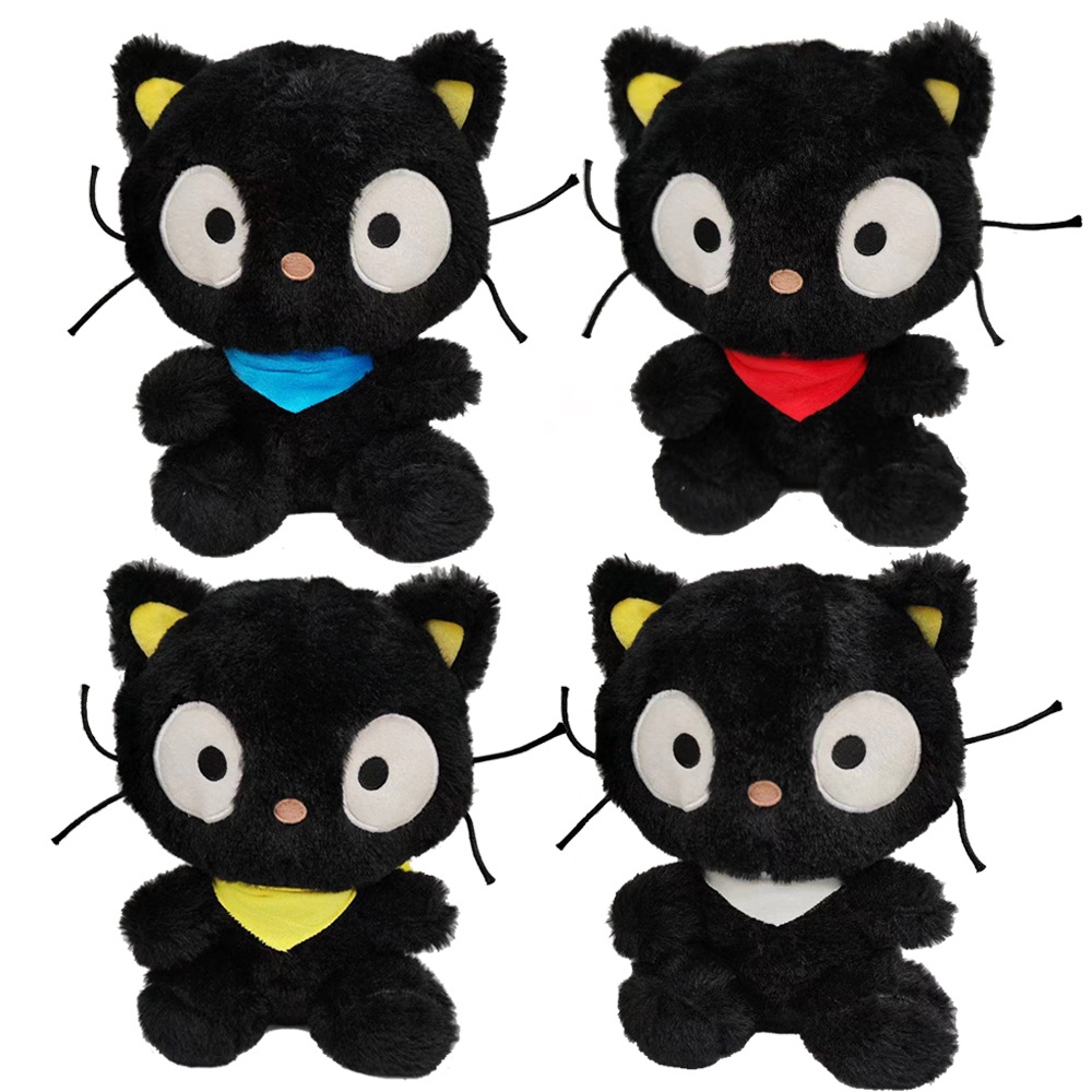 跨境新品Chococat Plush-Sanrio 巧克力猫咪毛绒公仔玩具儿童礼物 玩具/童车/益智/积木/模型 毛绒/玩偶/公仔/布艺类玩具 原图主图