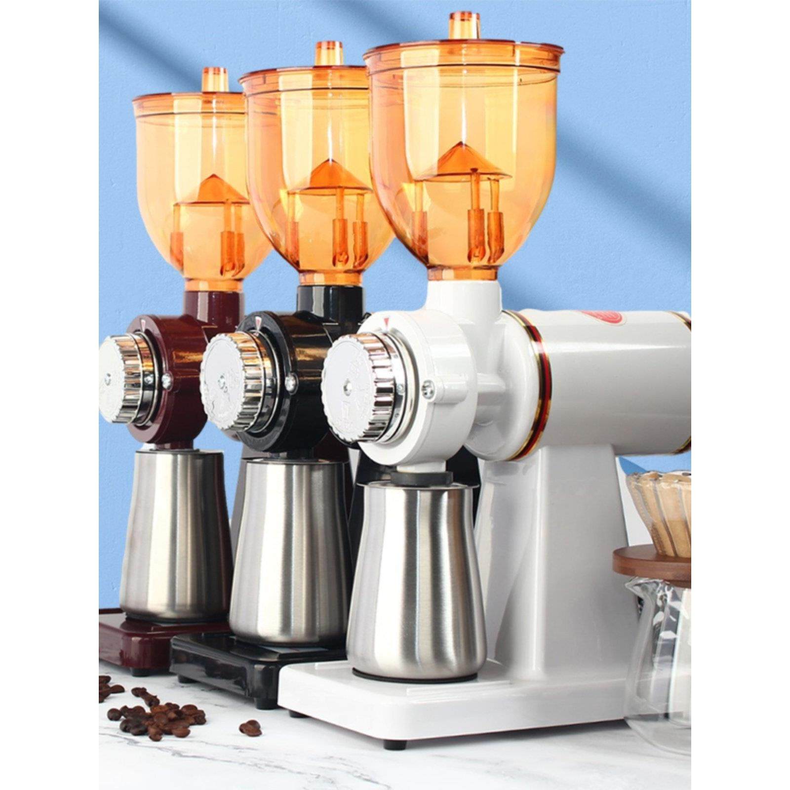 小飞鹰款式咖啡磨豆机 电动 小型家用咖啡豆研磨粉碎机器意式手冲,餐饮具,磨豆机,淘宝优惠券,粉丝福利购,淘宝优惠卷