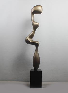 落地雕塑大摆件艺术玻璃钢装饰高级感上档次软装摆设轻奢家居饰品