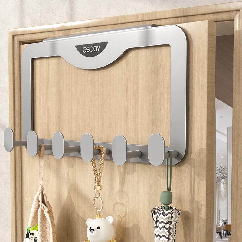 门后挂钩挂衣架壁挂门背式衣帽钩置物架挂衣钩无痕免打孔衣服钩子