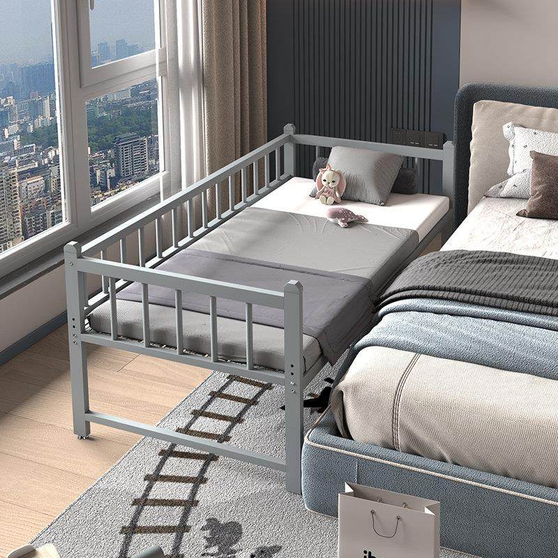 儿童床铁艺拼接带护栏加宽无缝衔接大人延边婴儿防摔安全单人小床,住宅家具,儿童拼接床,淘宝优惠券,粉丝福利购,淘宝优惠卷