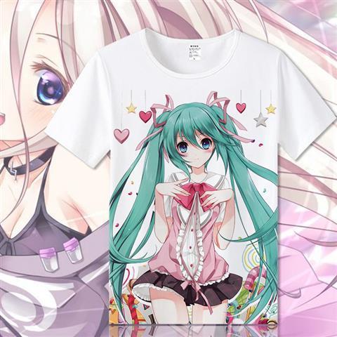 初音未来衣服周边短袖动