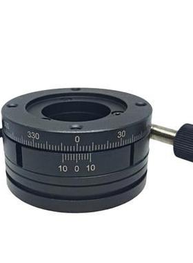 手动电动旋转台SX120-56角度滑台直径56mm360°旋转滑台螺纹副