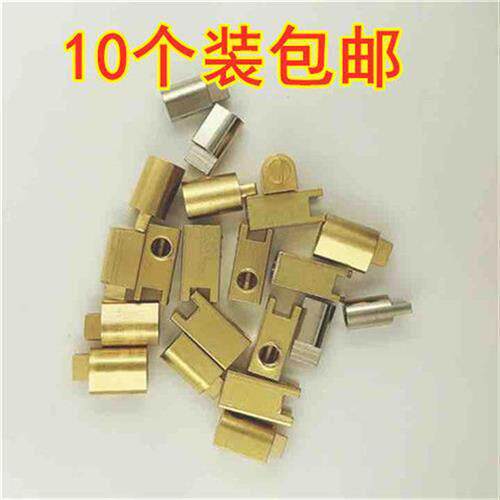 厂销马蹄形四方铜柱M3电源开关PCB铜接线端子半圆焊线铜柱现货