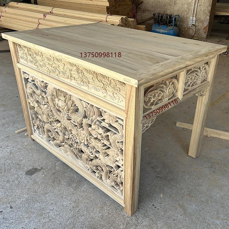 实木佛龛供桌神台家用手工定制佛柜供佛桌佛堂桌观音桌土地财神桌