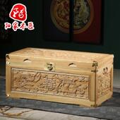 香樟木箱子全樟木收纳箱实木嫁妆箱字画 画收藏箱彷古箱子老樟木