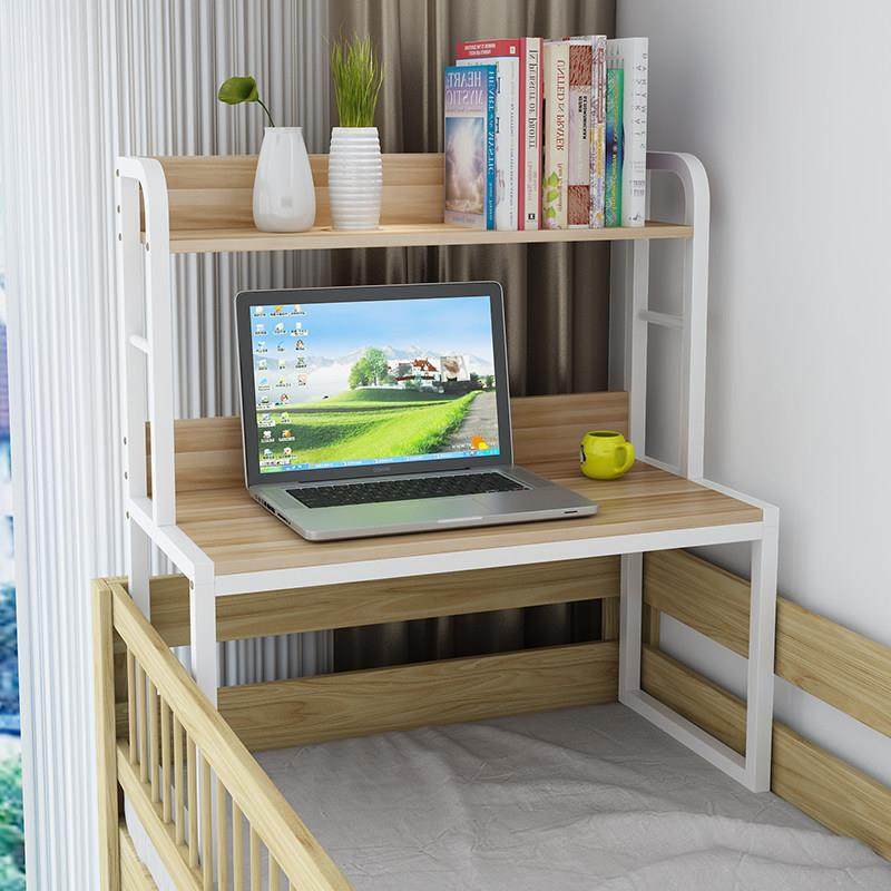 床上书桌笔记本电脑桌大学生宿舍上铺懒人寝室用学习桌写字小桌子