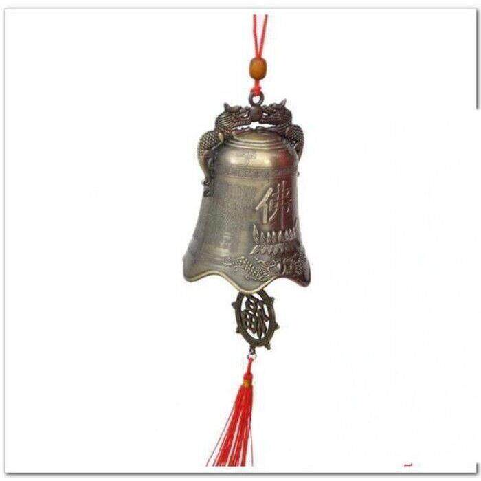 合金铜铃铛铜钟家居玄关客厅装饰品铜风铃工艺品中式