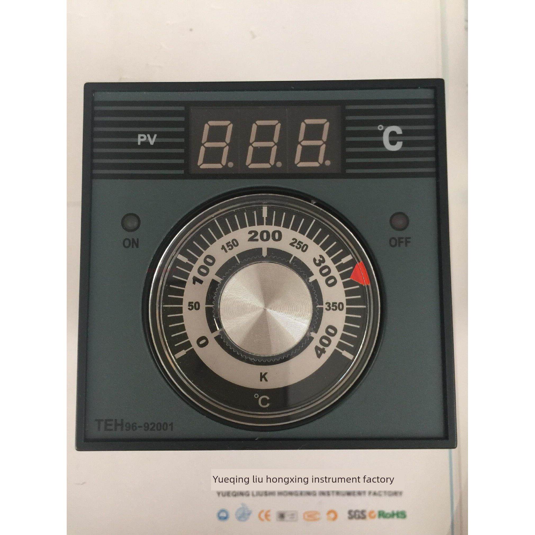 浙江宏兴仪器厂Teh96-92001数字式温控器，安装隐扣式