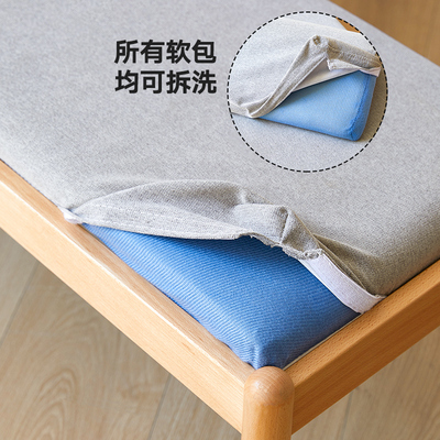 实木软包长条凳子家用换鞋凳长凳餐厅餐椅沙发靠背长条椅餐桌椅子