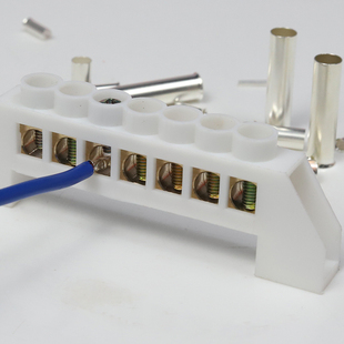 EN管型冷压裸端子EN0508 2508接线端子紫铜镀银铜鼻子接线管 1508