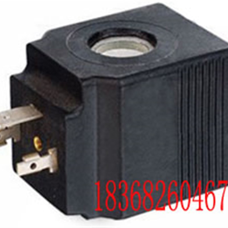 液压举升机升降机电磁阀油压阀高温纯铜线圈方型RAC220VV110V/24V