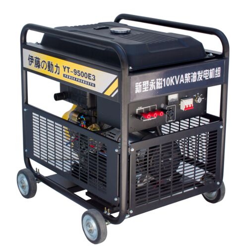 伊藤3KW5KW6KW8KW柴油发电机220V380V三相移动车载便携式YT9000E3