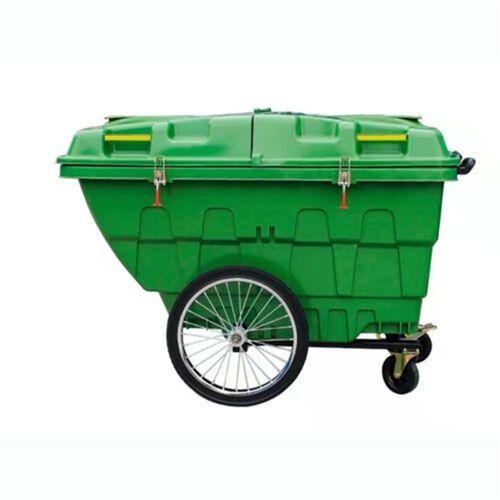 400L保洁车550升环卫塑料手推车垃圾清运车商场物业小区工厂热销A