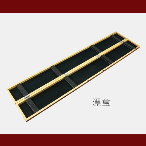 大物子线盒漂盒二合一80cm桐木双层仕挂盒加长实木配件盒竞技黑坑