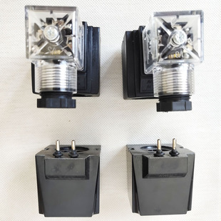 液压电磁阀线圈电磁阀控制阀220V110V孔径21MM高度44MDSG方型全铜
