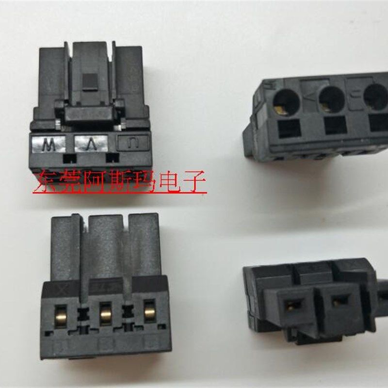 安川伺服7系列JZSP-C7M9-2-E  SM-J27S-06FMH-7KL-M-CF电机侧接头