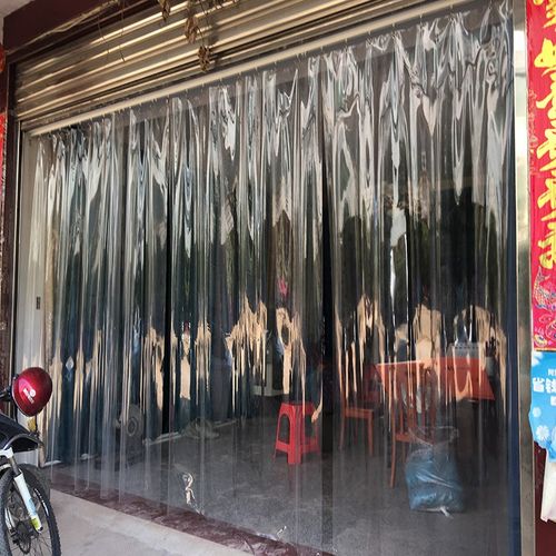 透明门帘遮风挡雨防水pvc户外B塑料防尘塑胶窗帘隔热保暖宽水晶板