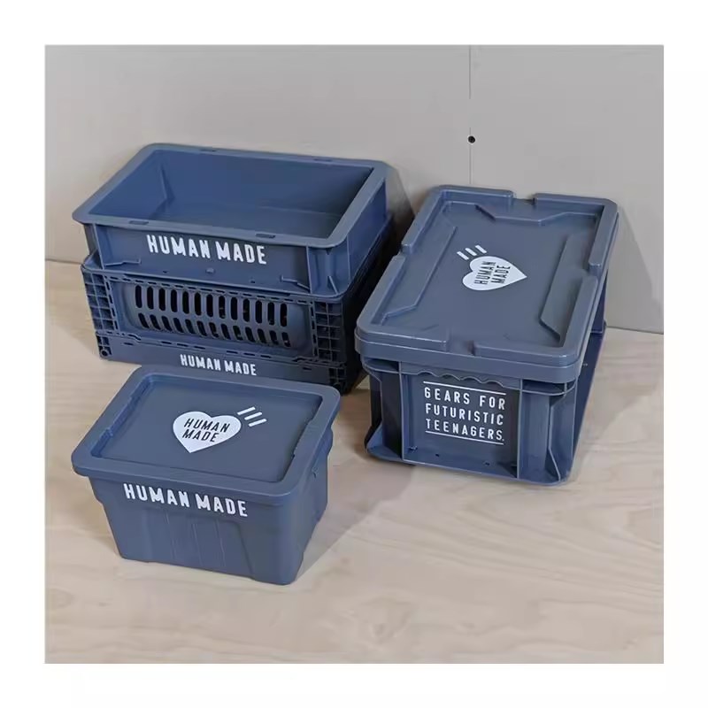 humabnmade收纳箱工业风桌面收纳盒可叠加户外露营杂物迷你收纳筐