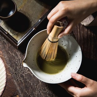 竹茶筅抹茶c碗日式打茶工具茶碗功夫茶具配件宋代点茶打抹茶刷子