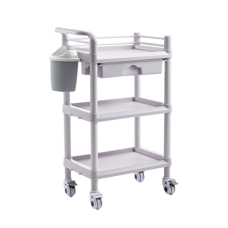 美容手推车韩式小气泡仪器置物架C子多功能工具车美容院专用小推