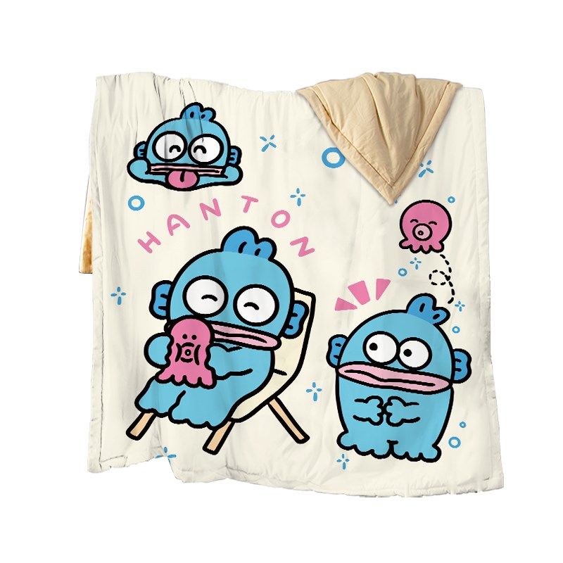 卡通小丑鱼全棉空调被单人宿舍薄款E被子居家儿童房双人凉感夏凉,床上用品,化纤被,淘宝优惠券,粉丝福利购,淘宝优惠卷