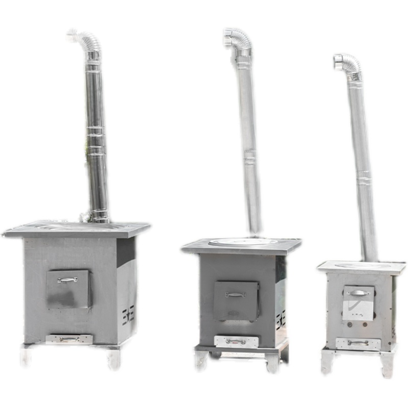 新型柴火竈农村家用烧木柴节能大锅台土竈台户外移动X室内柴火炉