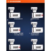 保险钱匣P罐硬币收藏储钱收 密码 装 钱箱存钱箱带锁手提盒子家用