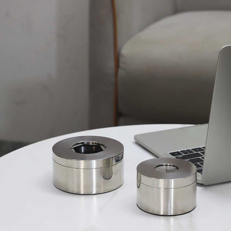 轻奢车载烟灰缸防飞灰不绣钢防摔带盖办公室防P风防灰茶几桌面软,节庆用品/礼品,时尚烟灰缸,淘宝优惠券,粉丝福利购,淘宝优惠卷