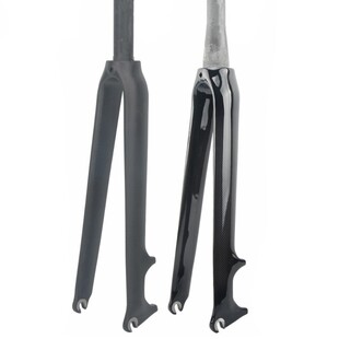 全碳纤维公路自行车碟刹前叉超轻直管椎管700C碳叉Y骑行装备配件