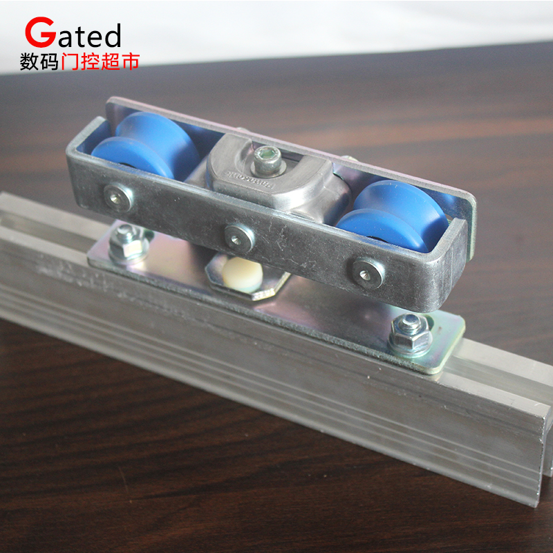 自动门玻璃门12mm长门夹专用吊夹钻打孔感应门玻璃1米2米3米