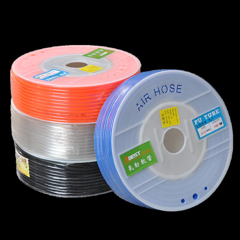 PU气管软管6X4 8X5 10X6.5 12X8MM气动软管线管空压机气泵气管