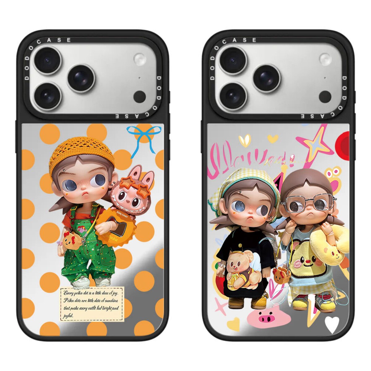 DODOCASE可爱嘎子姐手机壳镜面