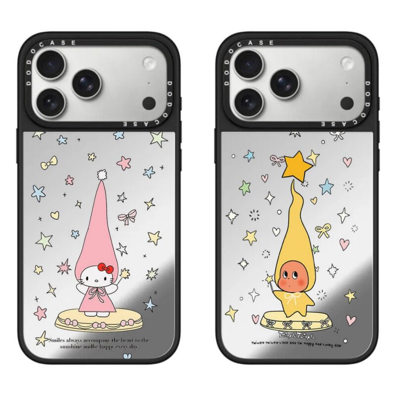 DODOCASE舞台中心星星人kitty猫苹果17Pro适用于iPhone16ProMax明星同款15pro可爱卡通手机壳13防摔保护套14