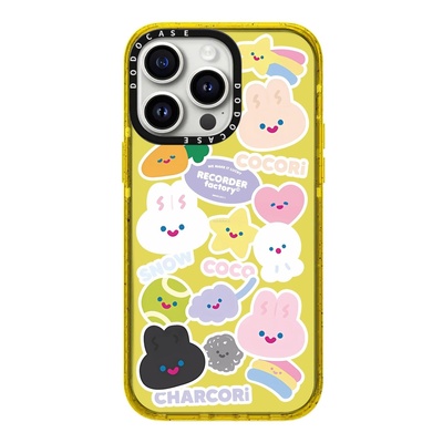 DODOCASE甜心兔兔贴纸Rico手机壳