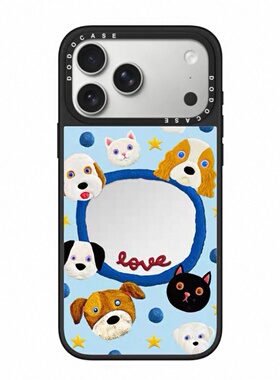 DODOCASE EmmaKang宠爱偏爱17Pro适用iPhone16ProMax苹果15Pro情侣14镜面小狗磁吸手机壳13防摔保护套12硬壳