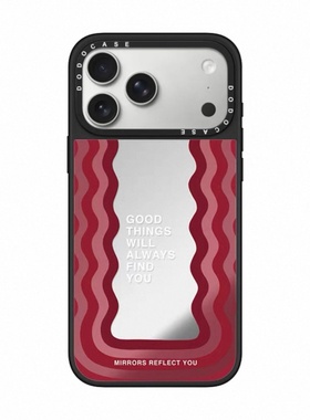 DODOCASE好事Good Things红色波浪励志17Pro适用iPhone16ProMax苹果15Pro网红明星ins小众手机壳14防摔保护套
