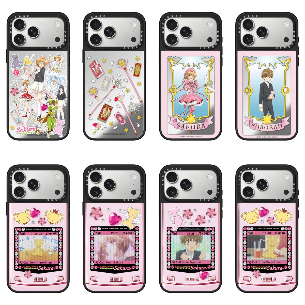 DODOCASE魔卡百变小樱苹果17Pro适用于iPhone16ProMax明星同款透明牌15pro少女可爱卡通手机壳13防摔保护套14