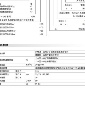 SHLIXIN上海立新减压阀DR10DPx2-L4X/2.5Y 7.5Y 15Y 21Y YM
