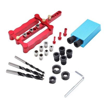 Woodworking Hole Locator Kit Self Centering Dowelling ZJig+P