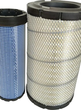 适配神钢SK200-6 SK200-2 210-6 200L-7E挖掘机空气滤芯 总成滤芯