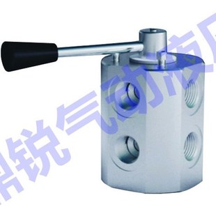两位K六通手动阀 2位6通液压手动阀 DF6VIE