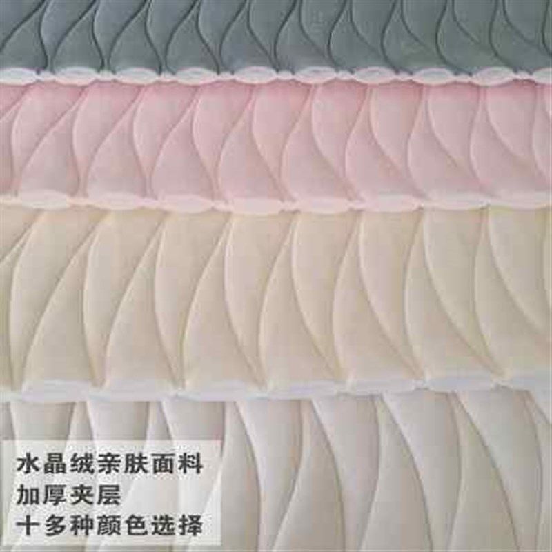 定做皮床床头罩套全包18m床头套布艺弧形简约Q现代靠背防尘保护套