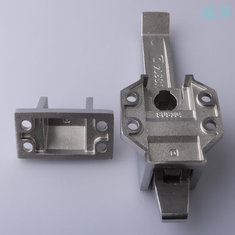 DK615-2A-4不锈钢搭扣 烤箱烘箱门H锁扣 压缩迫紧扣锁工业承重卡