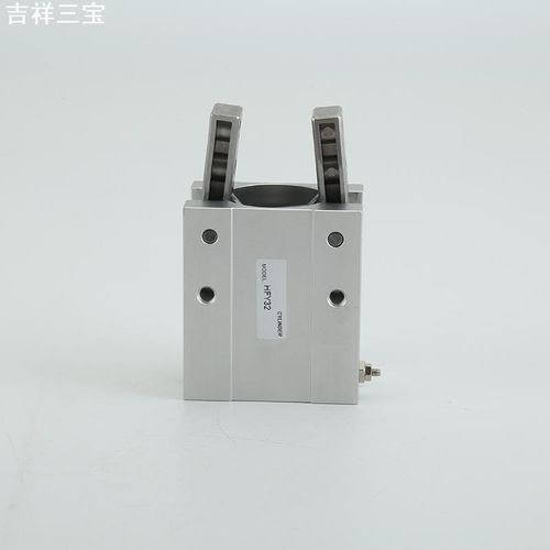 亚德客型手指气缸HFY16平行导轨夹爪手指气缸Q气爪开闭型气动气缸